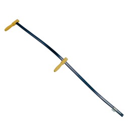 MANICO PER FALCE DA FIENO cm 150 - con anello e 2 viti