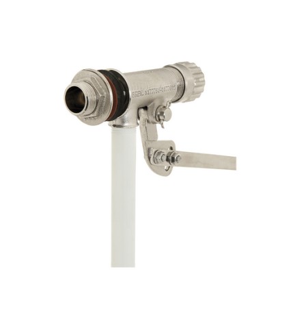 RUBINETTO A GALLEGGIANTE CON SEDE INOX MASTER 1/2 asta piatta 4x8