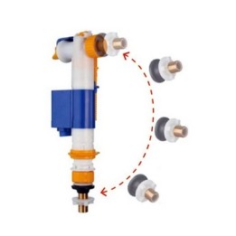 RUBINETTO GALLEGGIANTE MOD. IVC 100 PER CASSETTE IN CERAMICA 3/8