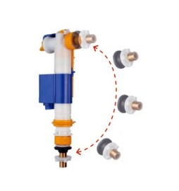 RUBINETTO GALLEGGIANTE MOD. IVC 100 PER CASSETTE IN CERAMICA 3/8