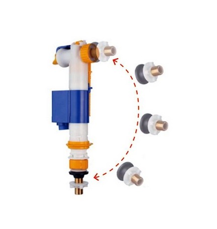 RUBINETTO GALLEGGIANTE MOD. IVC 100 PER CASSETTE IN CERAMICA 3/8