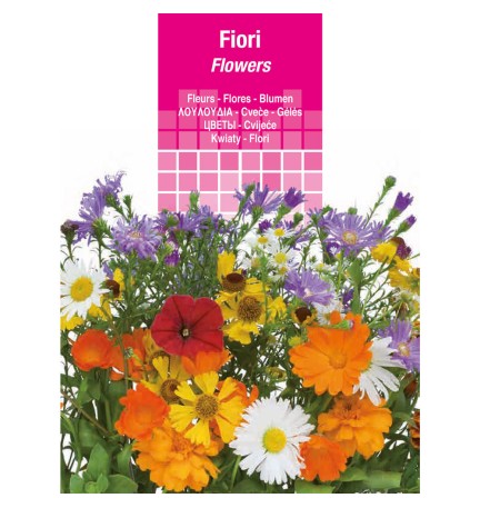 SEMI PER PRATO UNIVERSALE fior di zinnia lilliput nanna