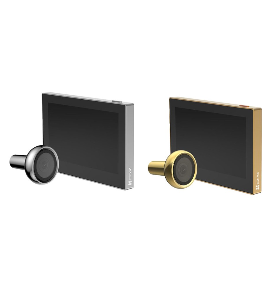 SPIONCINO DIGITALE PER PORTEWIFI 'HP2 2K' EZVIZ risoluzione 2K 1080P - / colore argento