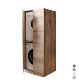 PORTA LAVATRICE ASCIUGATRICE 2 ANTE cm 70x70xH.174 Olmo Naturale