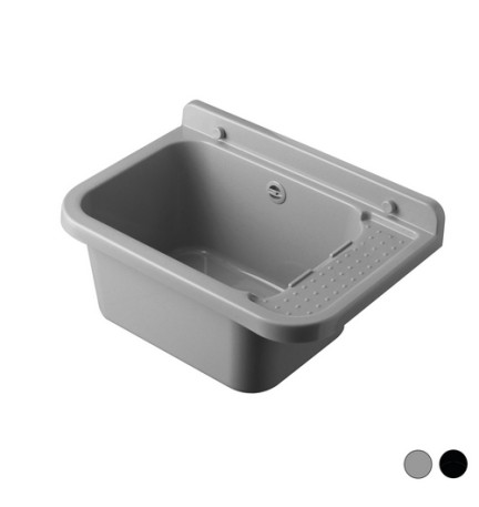 PILOZZO IN POLIPROPILENE MOD. 50 Cm 50 x 34 x 21 Grigio