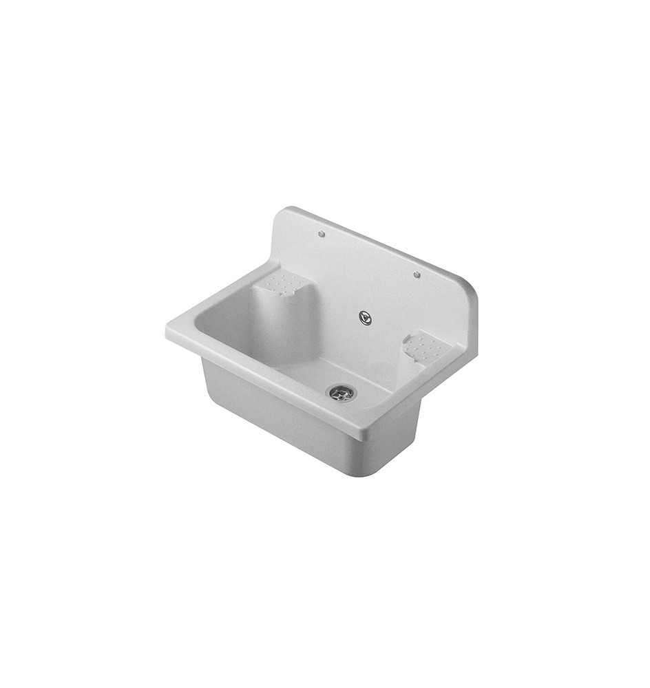 PILOZZO IN POLIPROPILENE MOD. 56 MAXI Cm 55 x 37 x 35 Marmorizzato