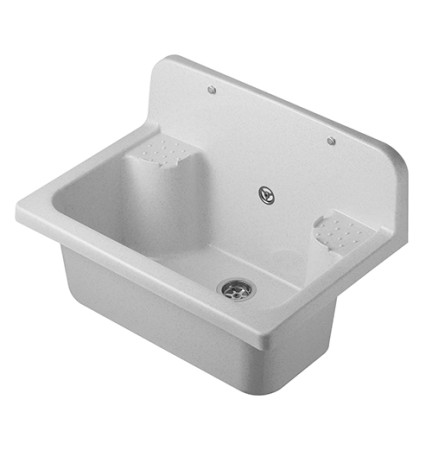PILOZZO IN POLIPROPILENE MOD. 56 MAXI Cm 55 x 37 x 35 Marmorizzato