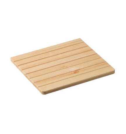TAVOLETTA STRIZZATOIO IN PINO VERNICIATO PER LAVATOIO cm L 38,5 x P 28 x H 1,2