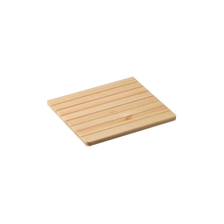 TAVOLETTA STRIZZATOIO IN PINO VERNICIATO PER LAVATOIO cm L 38,5 x P 28 x H 1,2