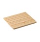 TAVOLETTA STRIZZATOIO IN PINO VERNICIATO PER LAVATOIO cm L 38,5 x P 28 x H 1,2