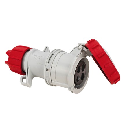 PRESA VOLANTE INDUSTRIALE A VITE 71144V - cablaggio a vite