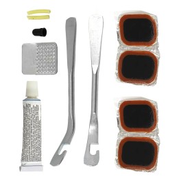 KIT RIPARAZIONE BICICLETTE set 12 pezzi