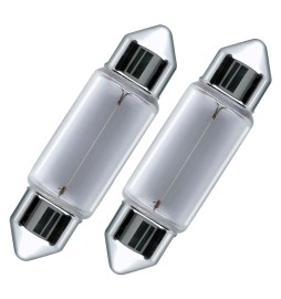 LAMPADINA A SILURO mm 44 - W 10 - base SV8,6