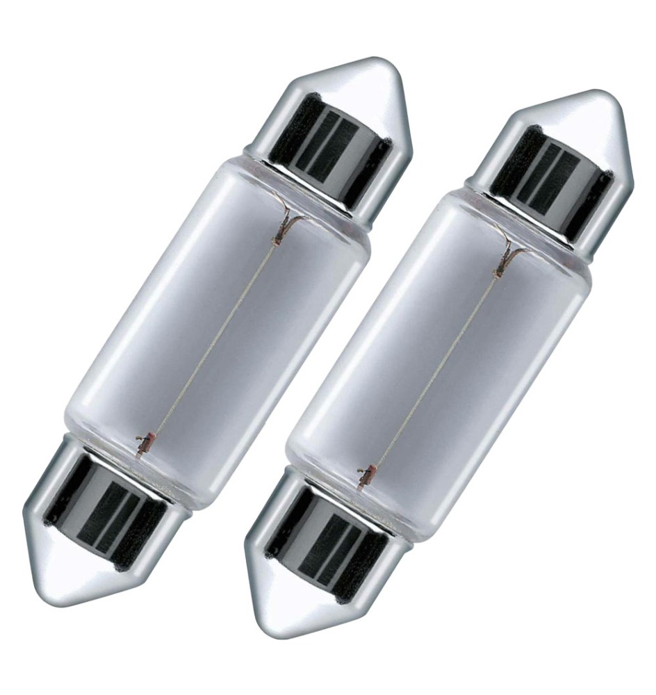 LAMPADINA A SILURO mm 44 - W 10 - base SV8,6