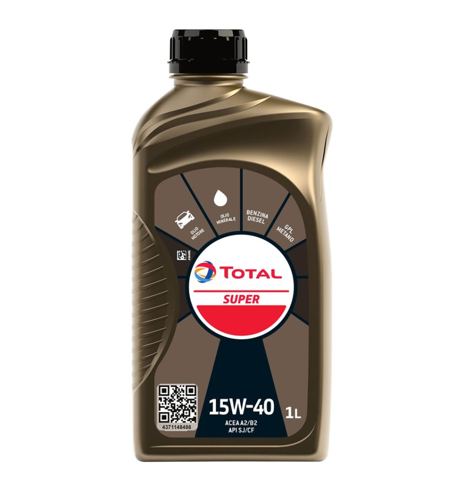 OLIO MOTORE PER AUTOVETTURE 'SUPER' 15W40 - lt. 1