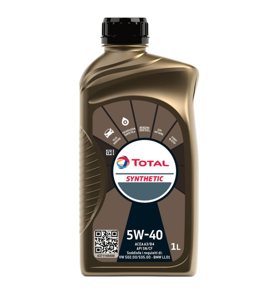 OLIO MOTORE PER AUTOVETTURE 'SYNTHETIC' 5W40 - lt. 1