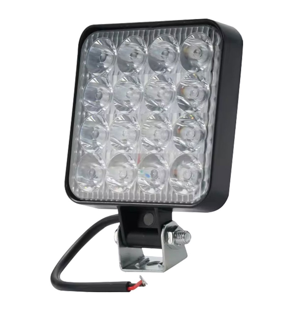 FARO FENDINEBBIA QUADRATO PER AUTO 16 LED - 48 W - LM 1800