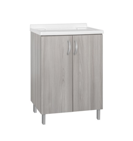 LAVATOIO EASY TOP ESSENZA IN NOBILITATO L cm. 60 x P cm. 60 (1 anta)