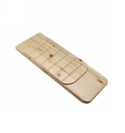 ASSE DI LAVAGGIO IN LEGNO PER LAVABI XILON cm L.20 x P46,5 x H2 p/lav6050