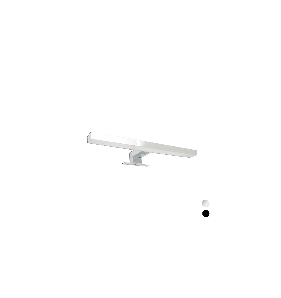 LAMPADA A LED UNIVERSALE L. 30 cm Nera Opaca