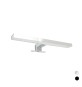 LAMPADA A LED UNIVERSALE L. 30 cm Nera Opaca