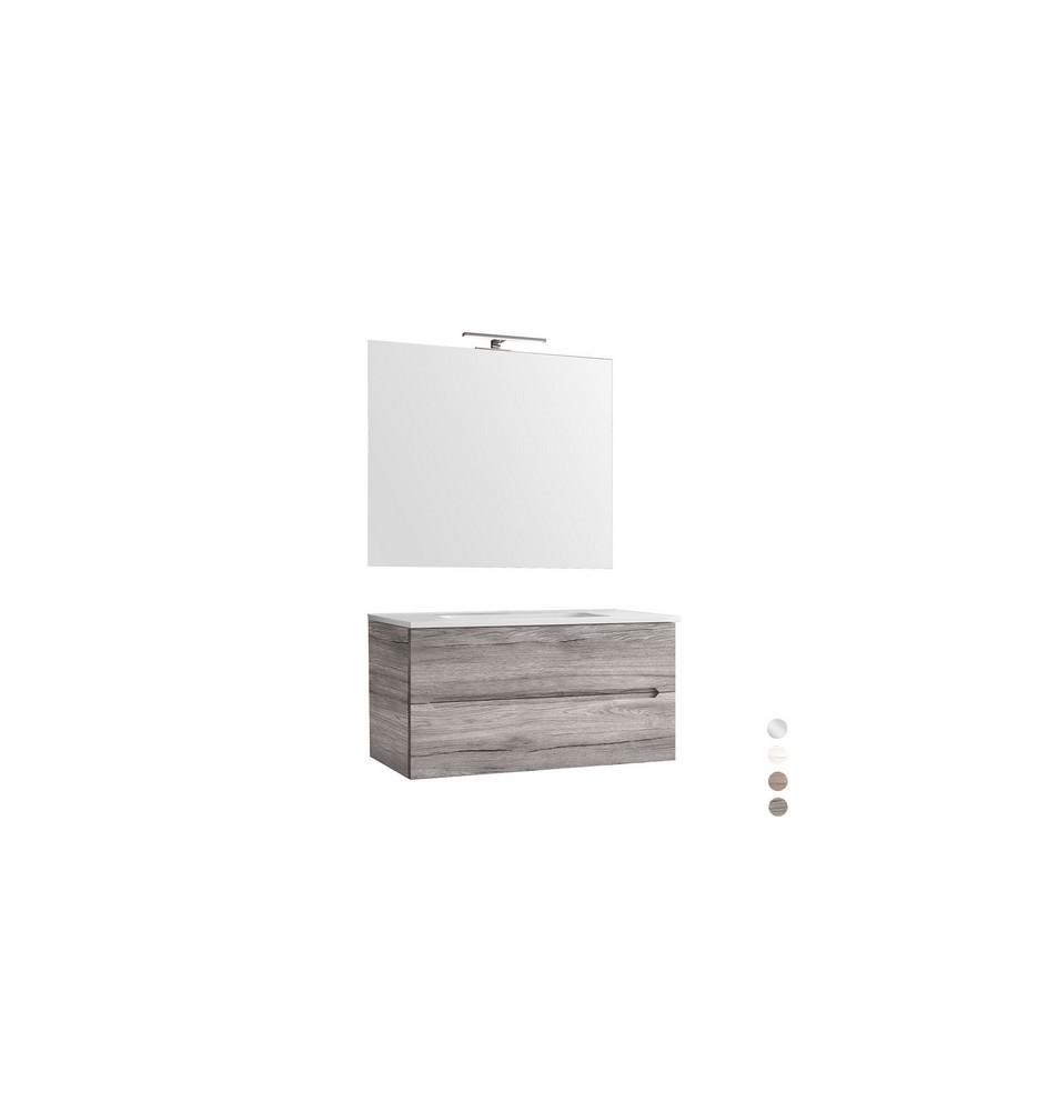 MOBILE SOSPESO LINEA TALIA DA 90 CM Tortora Opaco
