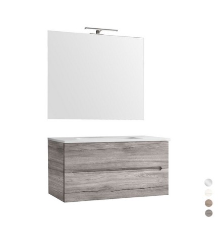 MOBILE SOSPESO LINEA TALIA DA 90 CM Tortora Opaco