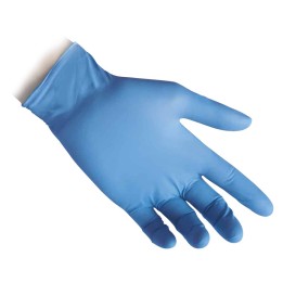 GUANTI NITRILE MONOUSO 'N73' resistant (4,5 gr) - tg. M