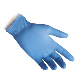 GUANTI NITRILE MONOUSO 'N73' resistant (4,5 gr) - tg. L