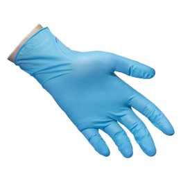 GUANTI NITRILE MONOUSO 'N73' extra strong (7 gr) - tg. M