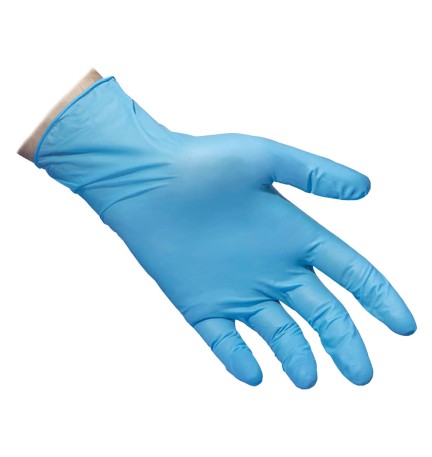 GUANTI NITRILE MONOUSO 'N73' extra strong (7 gr) - tg. M