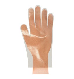 GUANTI POLIETILENE PEHD MONOUSO confezione da 500 pezzi