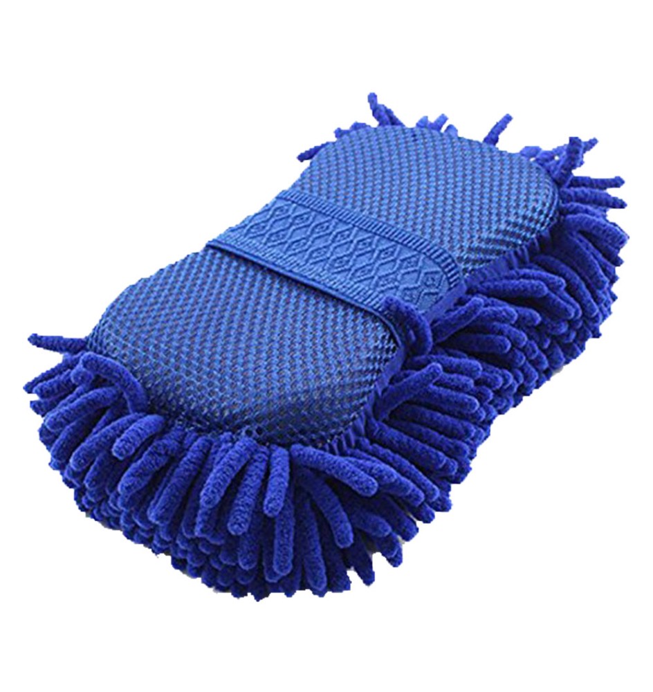 SPUGNA GUANTO 'CURLY' in microfibra