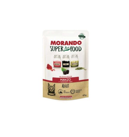 CIBO GATTO MORANDO SUPERFOOD 85 G MOUSSE MAN