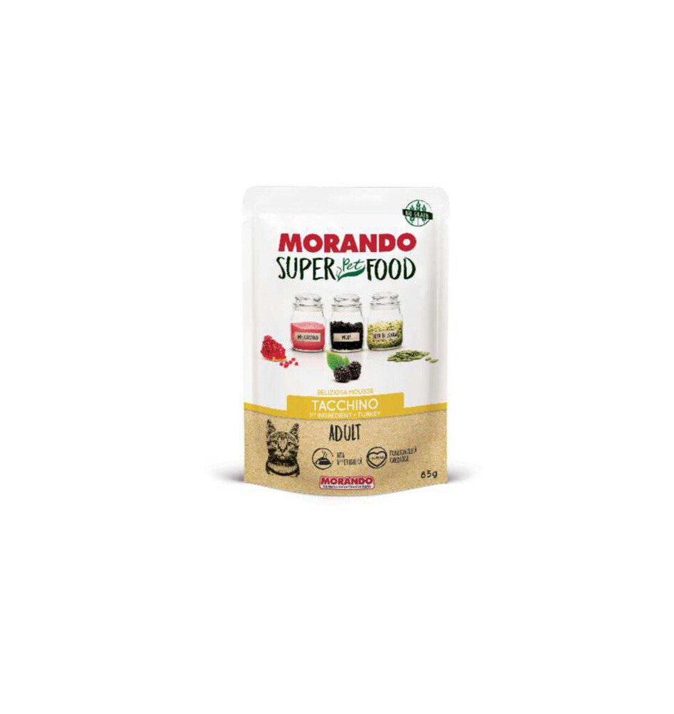 CIBO GATTO MORANDO SUPERFOOD 85 G MOUSSE TACC