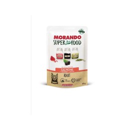 CIBO GATTO MORANDO SUPERFOOD 85 G MOUSSE SALM