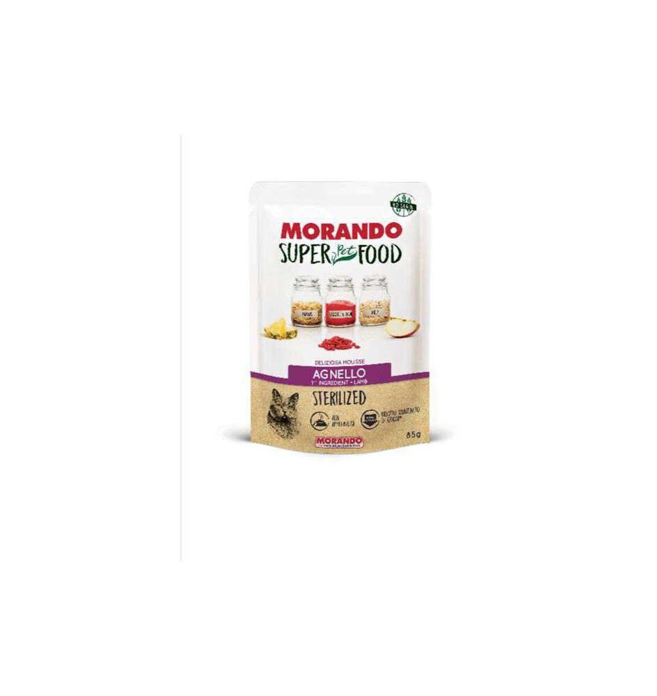 CIBO GATTO MORANDO SUPERFOOD 85 G MOUSSE AGN
