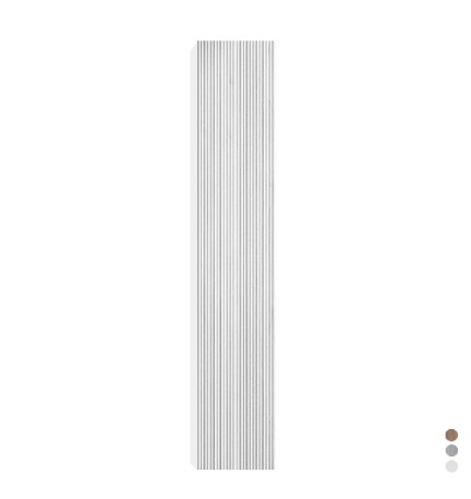COLONNA BAGNO SOSPESA LINEA STICK CANNETTATO H 150 Verde Bosco