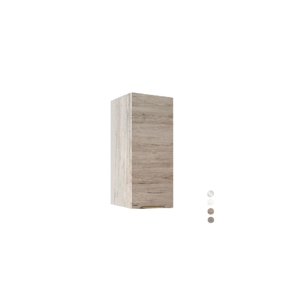PENSILE TALIA H 75 CM Tortora Opaco cm 35x75x20 Sx