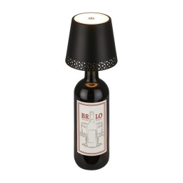 LAMPADA FLASKA P/MONTAGGIO SU BOTTIGLIA NERO