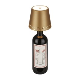 LAMPADA FLASKA P/MONTAGGIO SU BOTTIGLIA ORO