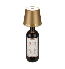 LAMPADA FLASKA P/MONTAGGIO SU BOTTIGLIA ORO