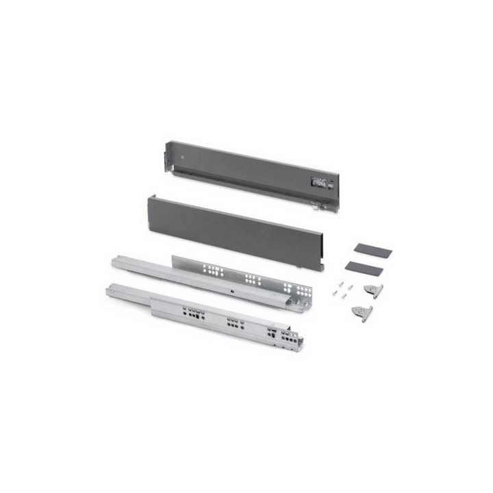 COPPIA RICAMBIO GUIDE CASSETTI ELEGANCE 93X400 H.93 x P.400 mm