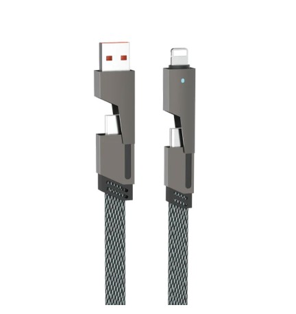 CAVETTO MULTICONNETTORE 4 IN 1 'LS-NB21' - 65 W - 1,2 mt