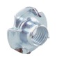 SC FONDELLO A 4 PUNTE ZINC 6MA D 16XH9 MM 10 PZ