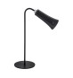 LAMPADA LED RICARICABILE DA TAVOLO ALICE NERO