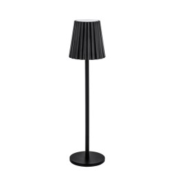 LAMPADA LED RICARICABILE DA TAVOLO MINU NERO