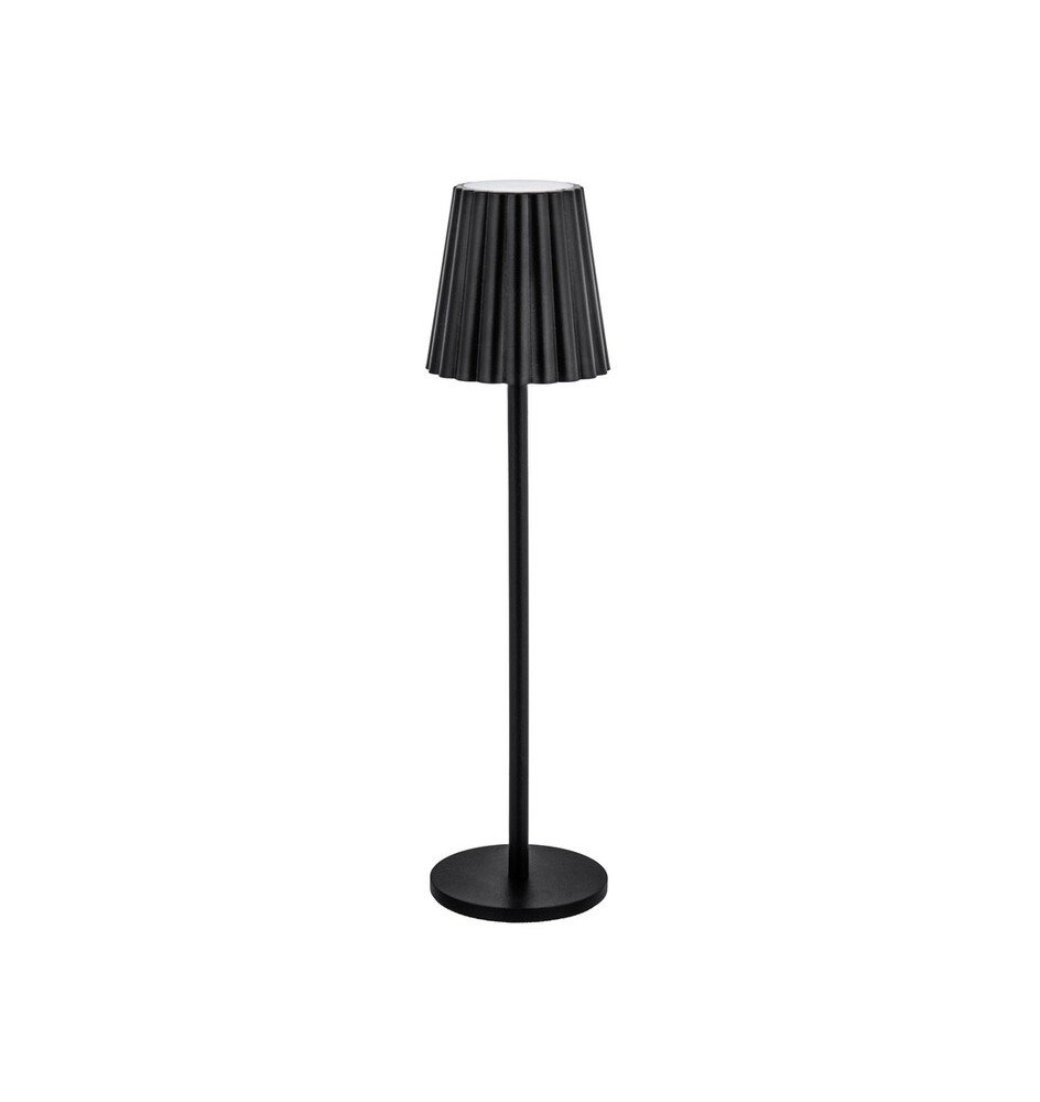 LAMPADA LED RICARICABILE DA TAVOLO MINU NERO