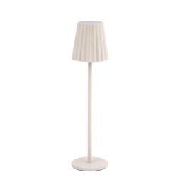 LAMPADA LED RICARICABILE DA TAVOLO MINU BEIGE