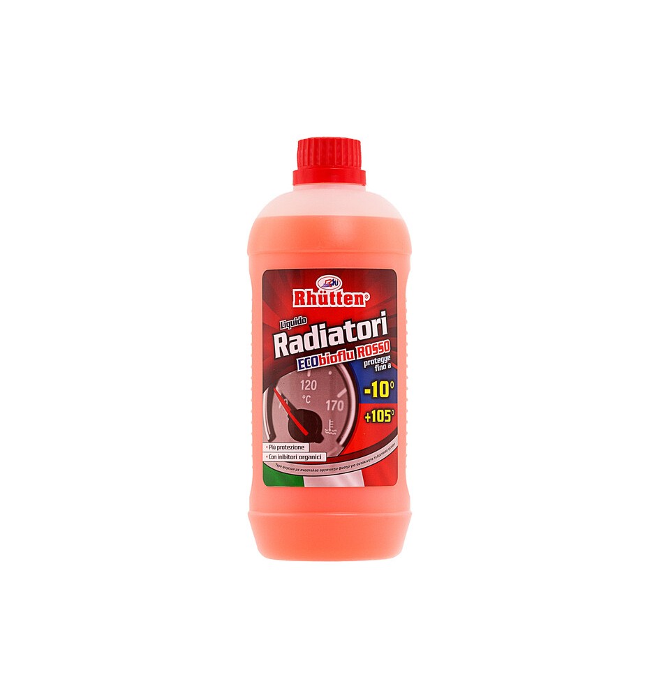 RHUTTEN LIQUIDO RADIATORI ROSSO -10C 1 L